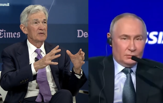 Bitcoin Jerome Powell Vladimir Putin