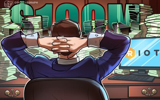 Riot Platforms secures $100M ‘Bitcoin-backed’ loan from Coinbase