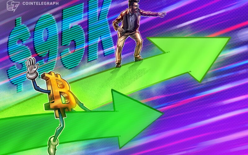 Bitcoin rebounds from bearish US GDP data as dip buyers push BTC price back toward $95K